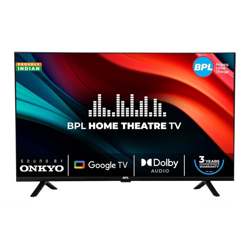 [32H-E5341] BPL 32'' Google Home theatre Onkyo LED TV