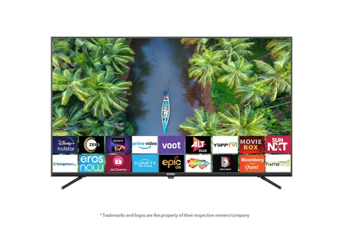 [5015 4K UBTR] Intex 50"4K Ultra HD Smart Led Tv