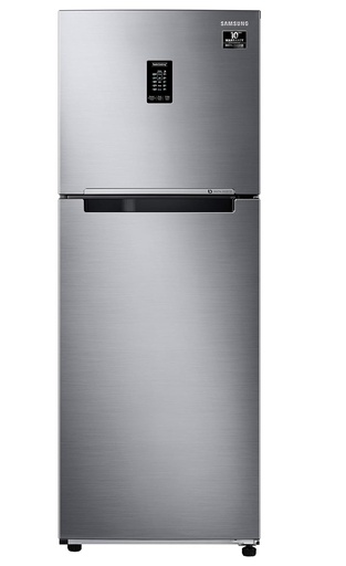 [RT37A4633S8/HL] SAMSUNG 336 Liter 3 Star Double Door Elegant Inox Refrigerator