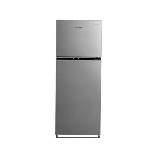 [RFF-285D/W0XIR0I] Voltas 248 Liter Double Door Brushed Silver Refrigerator